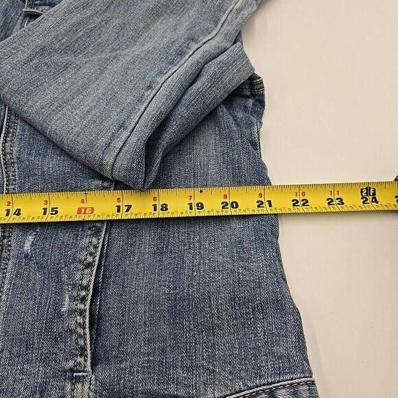 Tommy Hilfiger Classic VTG Trucker‎ Denim Jacket Y2K Blue XXL - Picture 12 of 14